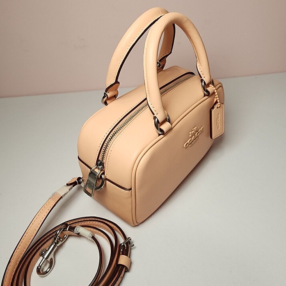 NWT Coach CT776 Satchel Crossbody In Faded Blush - Picture 2 of 7